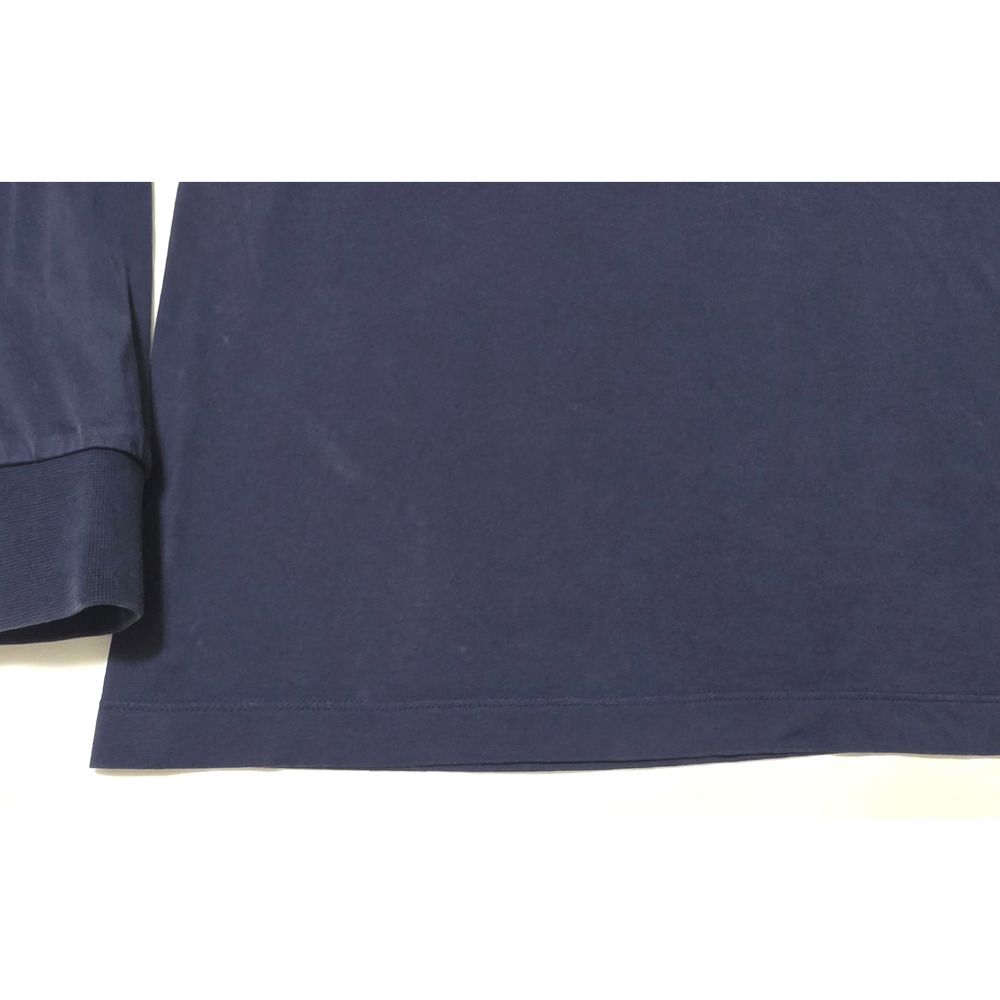 Lacoste x National Geographic Long Sleeve T Shirt Mens S Navy Blue Zebra Croc - Picture 5 of 13